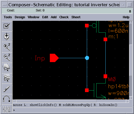 Connected input pin