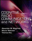 Cover of cognitive radio textbook.